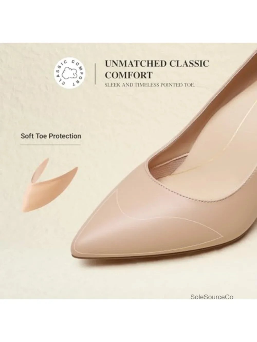 Faux Leather Pointed Toe Pumps with Stiletto Heel